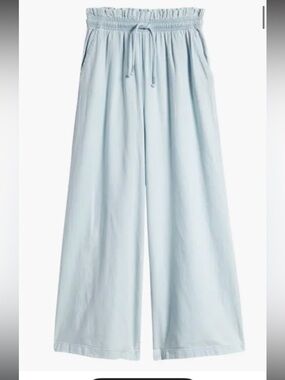 Treasure & Bond Kids' Wide Leg Paperbag Waist Pants